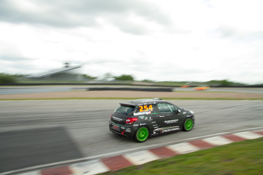 Jacob fik løbsdebut på Sturup Raceway
(Foto: Gripping Media)